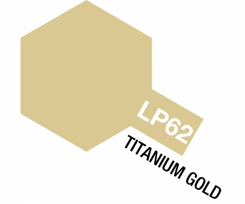 LP-62 Titanium Gold glänzend 10ml von Tamiya