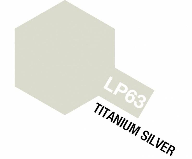 LP-63 Titanium Silber glänzend 10ml von Tamiya