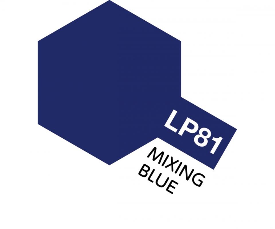 LP-81 Misch-Blau 10ml - Leicht Transparent von Tamiya