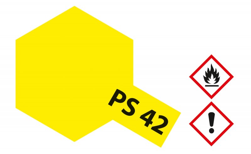 PS-42 Translucent Gelb Polyc. 100ml PS-42 Translucent Gelb Polyc. 100ml von Tamiya