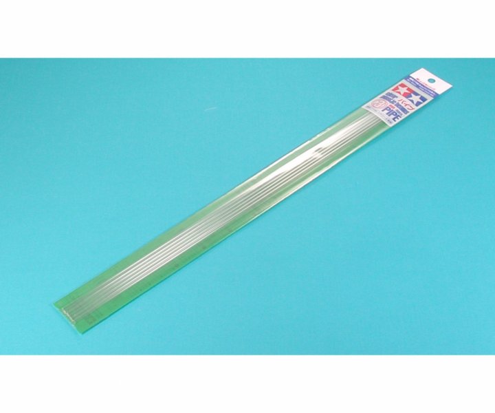 Rohrprofil 3mm (6) 400mm klar - Kunststoff von Tamiya