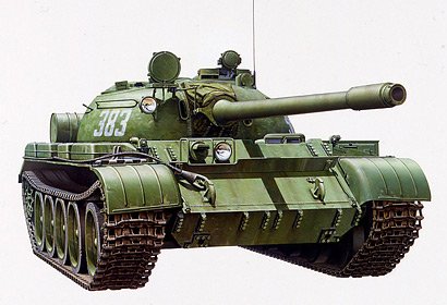Russian Medium Tank T 55A von Tamiya