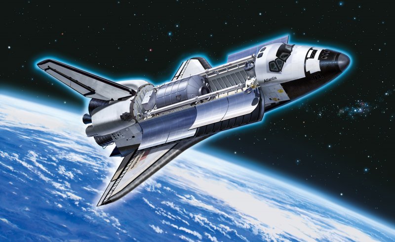 Space Shuttle Atlantis von Tamiya