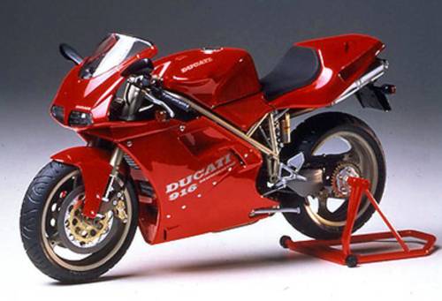 Tamiya 300014068 Ducati 916 Desmo. 1993 Motorradmodell Bausatz 1:12 von Tamiya