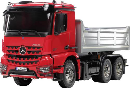 Tamiya 56361 Mercedes Benz Arocs 3348 Hinterkipper 1:14 Elektro RC Modell-LKW Bausatz von Tamiya