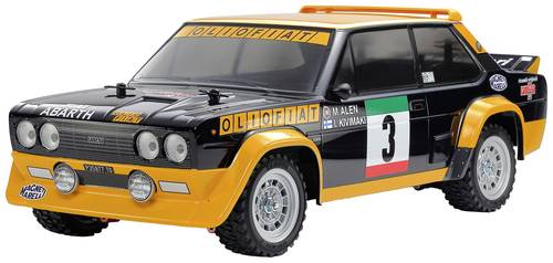 Tamiya Fiat 131 Abarth Olio 1:10 RC Modellauto Elektro Rally Allradantrieb (4WD) Bausatz von Tamiya