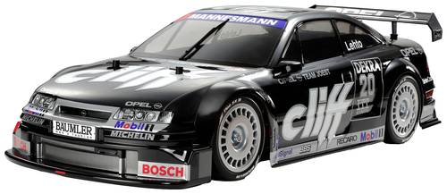 Tamiya Opel Calibra V6 Cliff Schwarz Brushed 1:10 RC Modellauto Elektro Rennwagen Allradantrieb (4WD von Tamiya