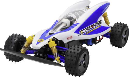 Tamiya RC Saint Dragon 4WD (2021) Brushed 1:10 RC Einsteiger Modellauto Elektro Buggy Allradantrieb von Tamiya