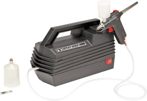 Tamiya Spray Work Basic 74520 Airbrush-Einsteiger-Set mit Kompressor Single Action Tamiya Spray Work Basic 74520 Airbrush-Einsteiger-Set mit Kompressor Single Action von Tamiya