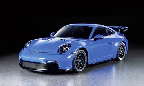 Tamiya TT-02 1:10 RC Porsche 911 GT3 (992) (TT-02) Brushed 1:10 RC Modellauto Sportwagen Allradantri von Tamiya