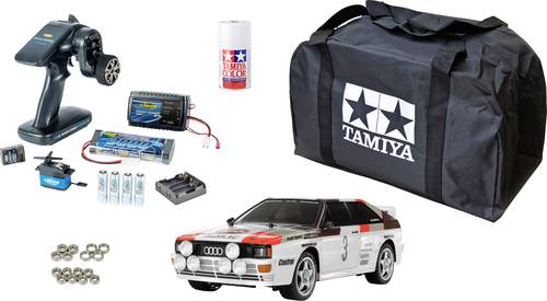 Tamiya TT-02 Audi Quattro Rally Brushed 1:10 RC Modellauto Elektro Straßenmodell Allradantrieb (4WD Tamiya TT-02 Audi Quattro Rally Brushed 1:10 RC Modellauto Elektro Straßenmodell Allradantrieb (4WD von Tamiya