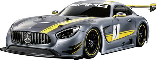 Tamiya TT-02 Mercedes-AMG GT3 Brushed 1:10 RC Modellauto Elektro Straßenmodell Allradantrieb (4WD) von Tamiya