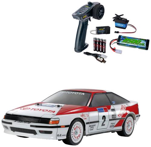 Tamiya TT-02 Toyota Celica GT-Four Set 1:10 RC Modellauto Elektro Rally Allradantrieb (4WD) Bausatz von Tamiya