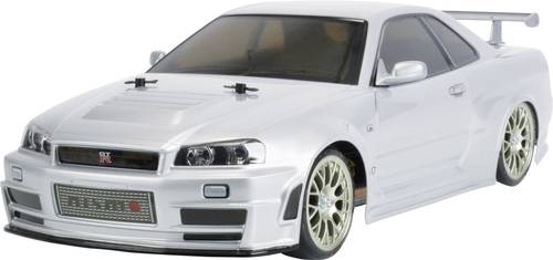 Tamiya TT-02D Nismo R34 GT-R Z-Tune Brushed 1:10 RC Modellauto Elektro Straßenmodell Allradantrieb von Tamiya