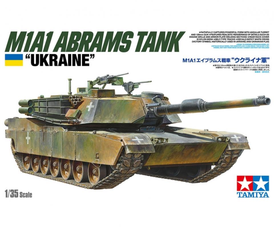 US M1A1 Abrams - Ukraine von Tamiya