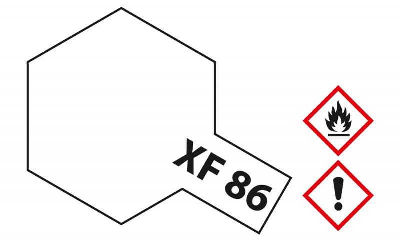 XF-86 Klarlack - matt [10ml] von Tamiya