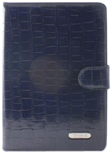 TammyB Reptilia Croco Leder Schutzhülle für Apple iPad Mini blau von TammyB