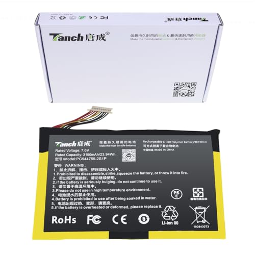 PC944755-2S PC944755-2S1P Akku Ersatzbatterie für THINKCAR ThinkScan Max 2 Diagnostic TOPDON AD800BT OBD2 Scanner Topdon ArtiDiag800 BT Batterie 7.6V 3150mAh 23.94Wh PC944755-2S PC944755-2S1P Akku Ersatzbatterie für THINKCAR ThinkScan Max 2 Diagnostic TOPDON AD800BT OBD2 Scanner Topdon ArtiDiag800 BT Batterie 7.6V 3150mAh 23.94Wh von Tanch