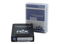 Overland-Tandberg RDX 500GB Kassette, RDX-Kartusche, RDX, 500 GB, 15 ms, Schwarz, 550000 h von Tandberg Data