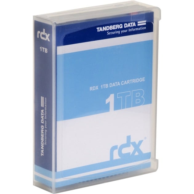 RDX Cartridge 1 TB, Wechselplatten-Medium von Tandberg