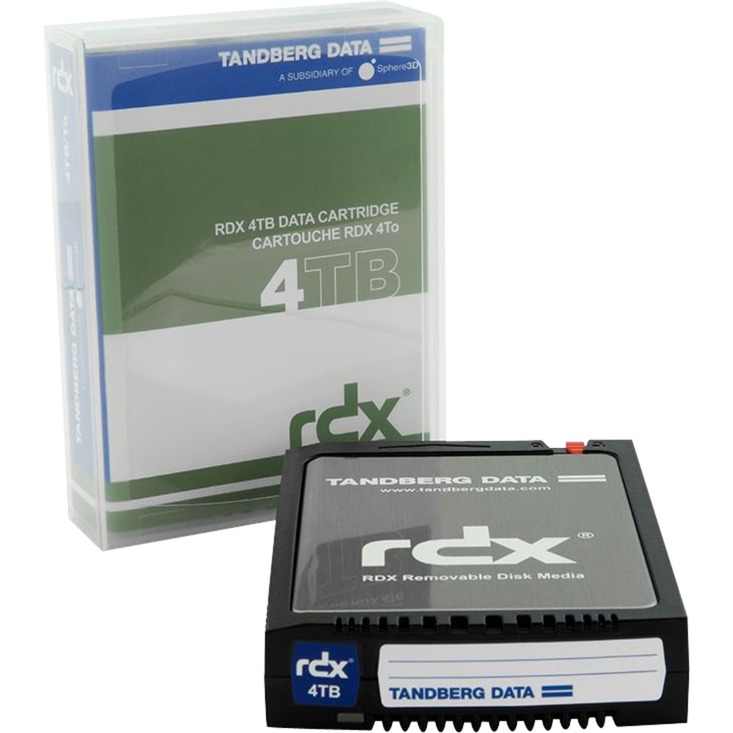 RDX Cartridge 4,0 TB, Wechselplatten-Medium von Tandberg