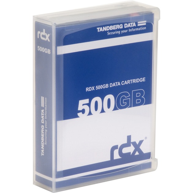 RDX Cartridge 500 GB, Wechselplatten-Medium von Tandberg