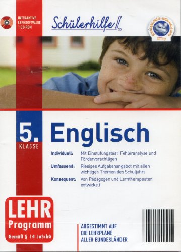 Schülerhilfe! ~ Englisch - 5. Klasse (Lehr-Programm Gemäß §14 JuSchG) [CD-ROM] von Tandem Verlag