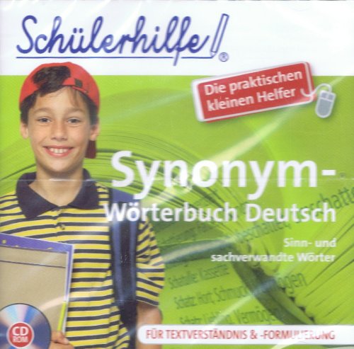 Schülerhilfe Synonym-Wörterbuch Deutsch CD ROM von Tandem Verlag