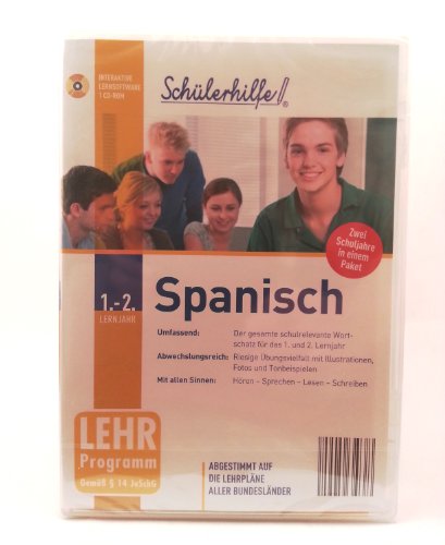 Schülerhilfe CD-Rom Spanisch 1. & 2. Lernjahr Lernsoftware Lernhilfe Lernen von Tandem