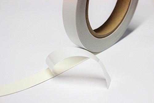 Weißes selbstklebendes Einfassband, 16 mm x 25 m (16er-Pack) von Tangent