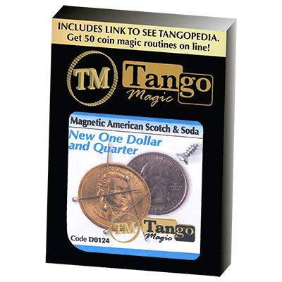 American Scotch & Soda (D0124)(MAGNETIC w/DVD) by Tango Magic - Tricks von Tango Magic