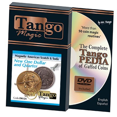 American Scotch & Soda (D0124)(MAGNETIC w/DVD) by Tango Magic - Tricks von Tango Magic