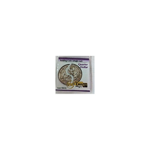 Folding Quarter dollar (Single cut w/DVD) (D0121) by Tango - Trick von Tango Magic