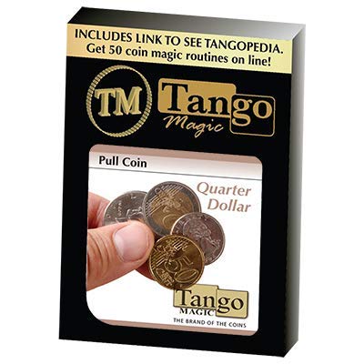 Pull Coin (D0053) (Quarter w/DVD) by Tango - Trick von Tango Magic