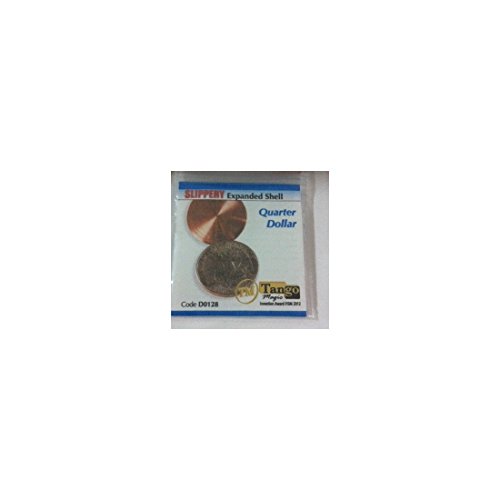 Slippery Shell Quarter (w/DVD)(D0128) by Tango Magic - Tricks von MTS