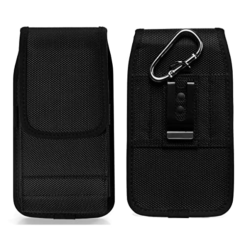 Handy Gürteltasche Handytasche Gürtel Tasche Halterung Gürtelclip Hülle Holster für Samsung Galaxy A14 A13 A23 A25 A04S S24 Ultra S23 Ultra, Xiaomi Redmi Note 13 12 Pro, Poco X6 Pro, Blackview A52 Pro von Tangostu