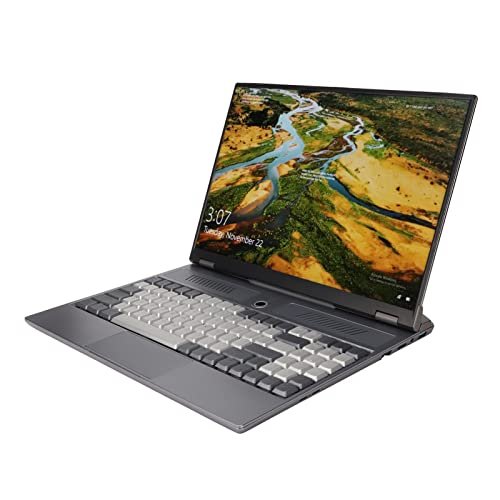 16 Zoll Laptop PC, IPS 2.5K HD Laptop für Intel N5105 CPU für Windows 10 11, Spiele Laptop mit Fingerabdruck Entsperrung, Blauer Schalter, Mechanische Tastatur, Magnetische Kamera (16GB+1TB von Tangxi