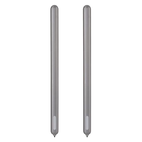 2 Stück Stylus für Tab S6 Tablet, 4096 Druckstufe, Magnetisches Design, Stylus-Ersatz, Langlebiger, Kratzfester Smart Pen aus Kunststoff mit Zubehör (Grey) von Tangxi