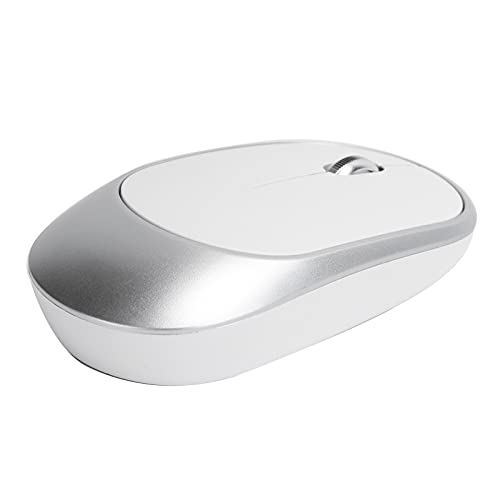 2.4G Wireless Optical Mouse, Tragbare Computermaus mit USB-Empfänger, 3 Einstellbare DPI 1000/1200/1600, für Laptop-Computer (Silber) von Tangxi