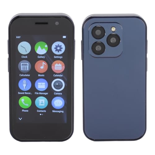 3G Smartphone für Android9.0 Quad Core, 3 Zoll 1000 MAh 2 GB RAM 16 GB ROM Backup-Telefon Unterstützt Dual-SIM-Karten, Kleines Tragbares Handy für (Purple) von Tangxi