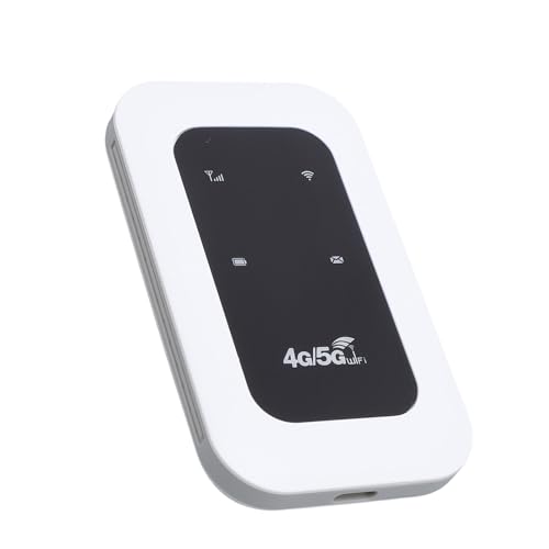 4G/5G WiFi Hotspot, 300 Mbit/s Entsperrte Mobile Hotspot mit SIM -Kartensteckplatz, Tragbarer Reiserouter für Smartphone, Tablet, Laptop, 10 Gerätekonnektivität, 2100 -mAh -Akku 4G/5G WiFi Hotspot, 300 Mbit/s Entsperrte Mobile Hotspot mit SIM -Kartensteckplatz, Tragbarer Reiserouter für Smartphone, Tablet, Laptop, 10 Gerätekonnektivität, 2100 -mAh -Akku von Tangxi