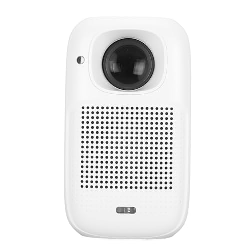 4K Miniprojektor für für Android, Tragbarer 1080P Projektor mit WLAN und Bluetooth, 4D 4P Zoom Videoprojektor für Heimkino Im Freien (EU-Stecker) von Tangxi