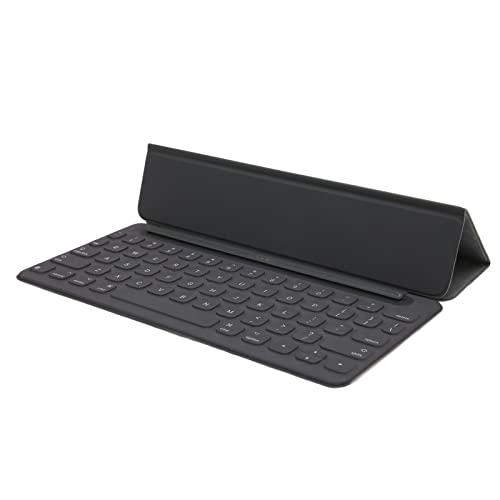 64 Tasten Bluetooth Tastatur, 9,7 Zoll Tragbare Wireless Tastatur, Wiederaufladbar für IOS Tablet Pro, Intelligente Tastatur in Voller Größe mit Lederständer von Tangxi