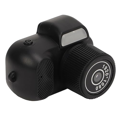 Digitale Aufnahmekamera, 1080P-Video-Vlogging-Camcorder mit 0,96-Zoll-Bildschirm, Kompakte Tragbare Kleine Kinderkameras für Reisen, Urlaub, Geschenke (schwarz) von Tangxi