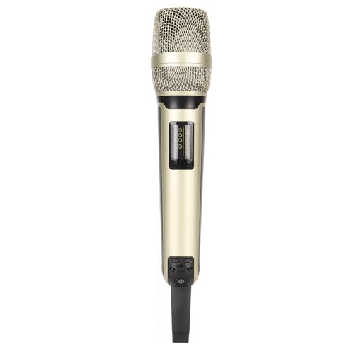 Drahtloses Mikrofonsystem, U-Band-Design, Intelligente Geräuschunterdrückung, Dynamisches UHF-Handmikrofon mit LCD-Bildschirm für Karaoke, Live-Übertragung von Tangxi