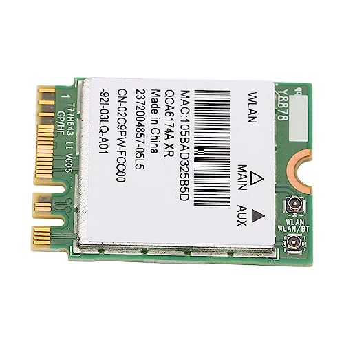 Dual Band Wireless Net Card, 867 Mbps High Speed ​​Wireless Card mit M.2-Schnittstelle für Laptop, 2,4 G + 5 G, BT 4.0, 802.11a/b/g/n/ac, Plug and Play von Tangxi