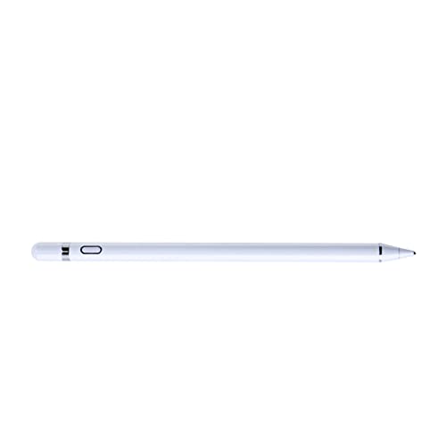 Ersatz-Stylus-Stift für Tablet PC, 5 V 0,2 A, Hochpräziser Touchscreen-Stift, Universeller Aktiver Stylus Zum Zeichnen, Schreiben und Notieren (Weiss) von Tangxi
