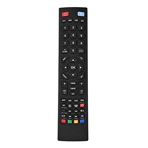 Ersatzfernbedienung,Tangxi Ideal Universalfernbedienung,TV Controller für Alba Bush/Technika/Blaupunkt/Sharp/E-Motion Smart TV, 10m Übertragung, Stabile Leistung, Hohe Qualität von Tangxi