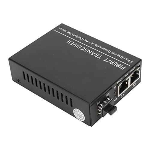 Gigabit Ethernet Multimodus LC Glasfaser Medienkonverter, SFP zu RJ45 Glasfaser Transceiver, Universeller Optischer Medienkonverter, Große Entfernung von Tangxi