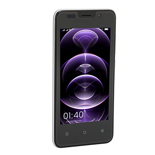 IP13 Pro Smartphone Android 6.0, 4,66 Zoll HD Handy ohne Sperre, RAM 2 GB/ROM 32 GB Dual SIM Dual Standby Ultradünnes Smartphone mit Gesichtserkennung (Weiss) von Tangxi